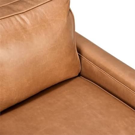 Clark Leather Swivel Chair