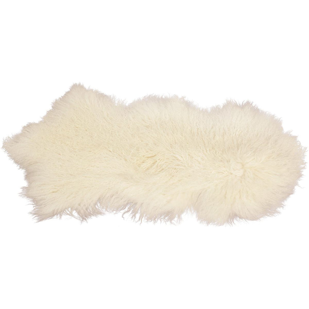 Khiera Mohair Rug White